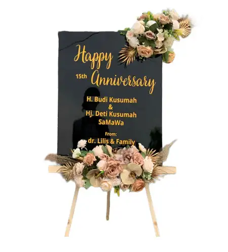 Papan Bunga Akrilik Kampung Singaraja